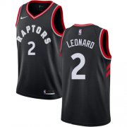 Wholesale Cheap Women's Nike Toronto Raptors #2 Kawhi Leonard Black NBA Swingman Statement Edition Jersey