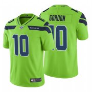 Wholesale Cheap Nike Seahawks #10 Josh Gordon Green Men's Vapor Rush Limited NFL 100 Jersey