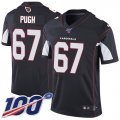 Wholesale Cheap Nike Cardinals #67 Justin Pugh Black Alternate Men's Stitched NFL 100th Season Vapor Limited Jersey