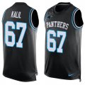 Wholesale Cheap Nike Panthers #67 Ryan Kalil Black Team Color Men's Stitched NFL Limited Tank Top Jersey