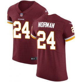 Wholesale Cheap Nike Redskins #24 Josh Norman Burgundy Red Team Color Men\'s Stitched NFL Vapor Untouchable Elite Jersey