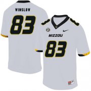 Wholesale Cheap Missouri Tigers 83 Kellen Winslow White Nike College Football Jersey