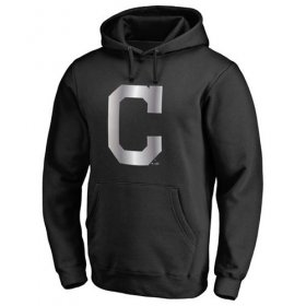 Wholesale Cheap Cleveland Indians Platinum Collection Pullover Hoodie Black