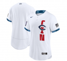 Wholesale Cheap Men's Cincinnati Reds Blank 2021 White All-Star Flex Base Stitched MLB Jersey