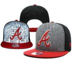 Wholesale Cheap MLB Atlanta Braves Snapback Ajustable Cap Hat YD 5