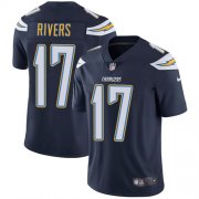 Wholesale Cheap Nike Chargers #17 Philip Rivers Navy Blue Team Color Men's Stitched NFL Vapor Untouchable Limited Jersey