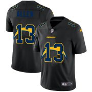 Wholesale Cheap Los Angeles Chargers #13 Keenan Allen Men's Nike Team Logo Dual Overlap Limited NFL Jersey Black