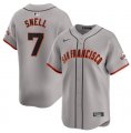Cheap Men's San Francisco Giants #7 Blake Snell Gray Away Limited Stitched Baseball Jersey