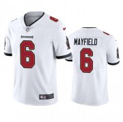Cheap Men's Tampa Bay Buccaneers #6 Baker Mayfield White Vapor Untouchable Limited Stitched Jersey