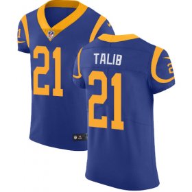 Wholesale Cheap Nike Rams #21 Aqib Talib Royal Blue Alternate Men\'s Stitched NFL Vapor Untouchable Elite Jersey