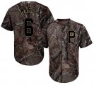 Wholesale Cheap Pirates #6 Starling Marte Camo Realtree Collection Cool Base Stitched Youth MLB Jersey