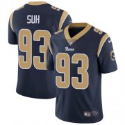Wholesale Cheap Nike Rams #93 Ndamukong Suh Navy Blue Team Color Youth Stitched NFL Vapor Untouchable Limited Jersey