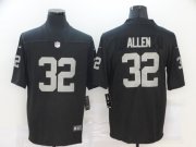 Wholesale Cheap Men's Las Vegas Raiders #32 Marcus Allen Black 2020 Vapor Untouchable Stitched NFL Nike Limited Jersey
