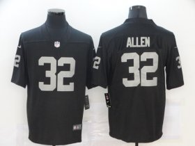 Wholesale Cheap Men\'s Las Vegas Raiders #32 Marcus Allen Black 2020 Vapor Untouchable Stitched NFL Nike Limited Jersey