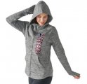 Wholesale Cheap Women's NFL Houston Texans G-III 4Her by Carl Banks Recovery Full-Zip Hoodie Heathered Gray