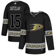Wholesale Cheap Adidas Ducks #15 Ryan Getzlaf Black Authentic Team Logo Fashion Stitched NHL Jersey