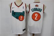Wholesale Cheap Men's Los Angeles Clippers #2 Kawhi Leonard NEW White 2020 Nike Swingman Stitched NBA Jersey