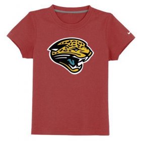 Wholesale Cheap Jacksonville Jaguars Sideline Legend Authentic Logo Youth T-Shirt Red