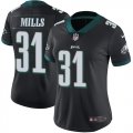 Wholesale Cheap Nike Eagles #31 Jalen Mills Black Alternate Women's Stitched NFL Vapor Untouchable Limited Jersey