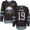 Wholesale Cheap Adidas Sabres #19 Jake McCabe Black 1917-2017 100th Anniversary Stitched NHL Jersey