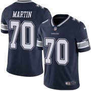 Wholesale Cheap Nike Cowboys #70 Zack Martin Navy Blue Team Color Men's Stitched NFL Vapor Untouchable Limited Jersey