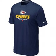 Wholesale Cheap Nike Kansas City Chiefs Critical Victory NFL T-Shirt Midnight Blue