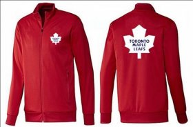Wholesale Cheap NHL Toronto Maple Leafs Zip Jackets Red