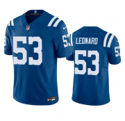 Wholesale Cheap Men's Indianapolis Colts #53 Shaquille Leonard Blue 2023 F.U.S.E Vapor Untouchable Stitched Football Jersey