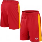 Wholesale Cheap Men's Kansas City Chiefs Red Performance Shorts