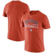 Wholesale Cheap Houston Astros Nike Practice T-Shirt Orange