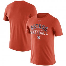 Wholesale Cheap Houston Astros Nike Practice T-Shirt Orange