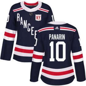 Wholesale Cheap Adidas Rangers #10 Artemi Panarin Navy Blue Authentic 2018 Winter Classic Women\'s Stitched NHL Jersey