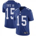 Wholesale Cheap Nike Giants #15 Golden Tate Royal Blue Team Color Men's Stitched NFL Vapor Untouchable Limited Jersey