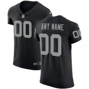 Wholesale Cheap Nike Las Vegas Raiders Customized Black Team Color Stitched Vapor Untouchable Elite Men's NFL Jersey