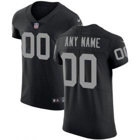Wholesale Cheap Nike Las Vegas Raiders Customized Black Team Color Stitched Vapor Untouchable Elite Men\'s NFL Jersey