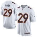 Wholesale Cheap Nike Broncos #29 Bradley Roby White Men's Stitched NFL Game Event Jersey
