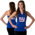 Wholesale Cheap Women's All Sports Couture New York Giants Blown Coverage Halter Top