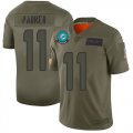 Wholesale Cheap Nike Dolphins #11 DeVante Parker Camo Men's Stitched NFL Limited 2019 Salute To Service Jersey