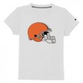 Wholesale Cheap Cleveland Browns Sideline Legend Authentic Logo Youth T-Shirt White