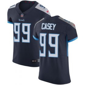 Wholesale Cheap Nike Titans #99 Jurrell Casey Navy Blue Team Color Men\'s Stitched NFL Vapor Untouchable Elite Jersey