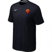 Wholesale Cheap Nike Roma Soccer T-Shirt Black