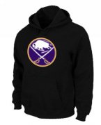 Wholesale Cheap NHL Buffalo Sabres Big & Tall Logo Pullover Hoodie Black