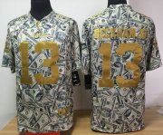 Wholesale Cheap Nike Giants #13 Odell Beckham Jr Dollar Fashion Men's Stitched NFL Elite Jersey