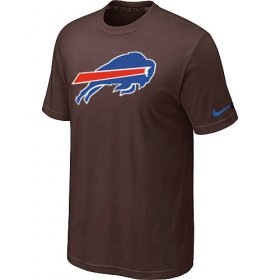 Wholesale Cheap Nike Buffalo Bills Sideline Legend Authentic Logo Dri-FIT NFL T-Shirt Brown