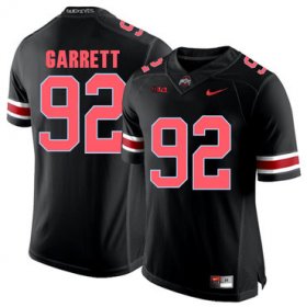 Wholesale Cheap Ohio State Buckeyes 92 Haskell Garrett Blackout College Football Jersey