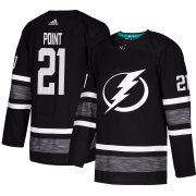 Wholesale Cheap Adidas Lightning #21 Brayden Point Black 2019 All-Star Game Parley Authentic Stitched NHL Jersey
