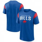 Wholesale Men's Buffalo Bills Royal Red Home Stretch Team T-Shirt