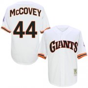 Wholesale Cheap Mitchell And Ness 1989 Giants #44 Willie McCovey White Stitched MLB Jersey
