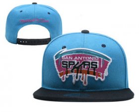 Wholesale Cheap San Antonio Spurs Snapback Ajustable Cap Hat YD 2
