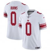 Cheap Men's New York Giants #0 Brian Burns White Vapor Untouchable Limited Football Stitched Jersey